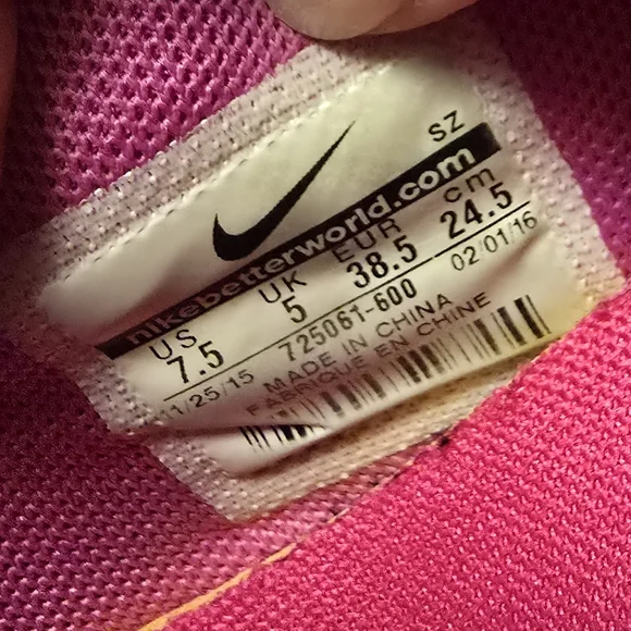 Nike Air Max 90 Ultra Breathe Pink Blast Running Shoes Women's 7.5 Sneakers - Picture 8 of 8